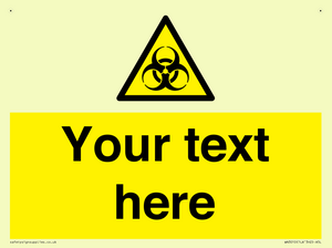 Custom Bio-Hazard Sign